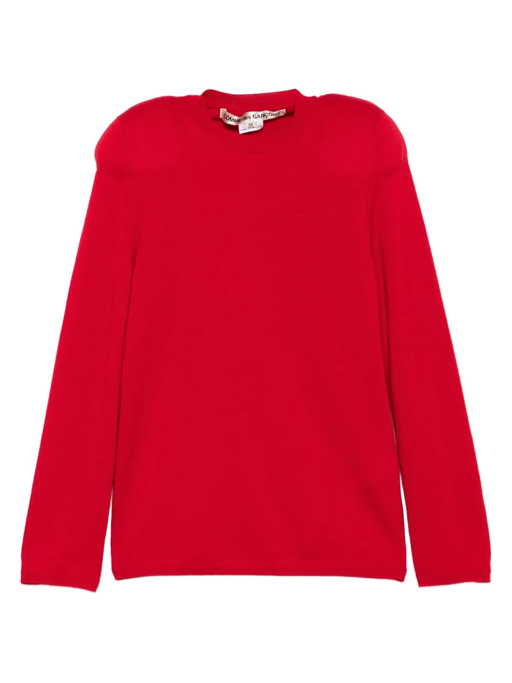 

Джемпер с длинными рукавами COMME DES GARCONS, красный