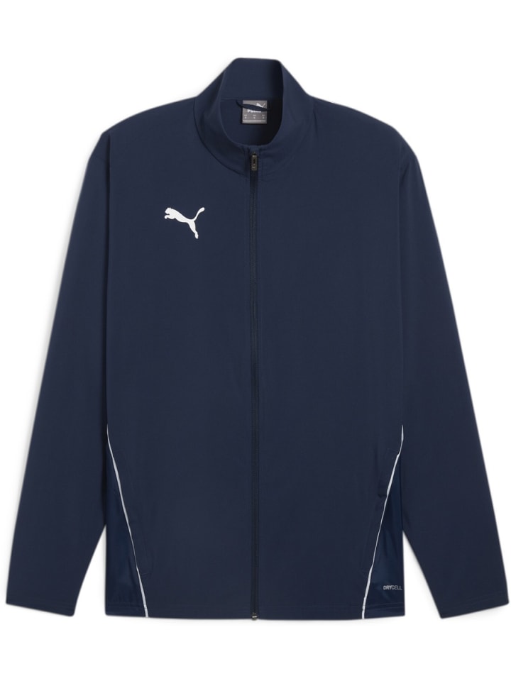

Тренировочная куртка "TeamGoal Sideline Jacket" синего цвета Puma