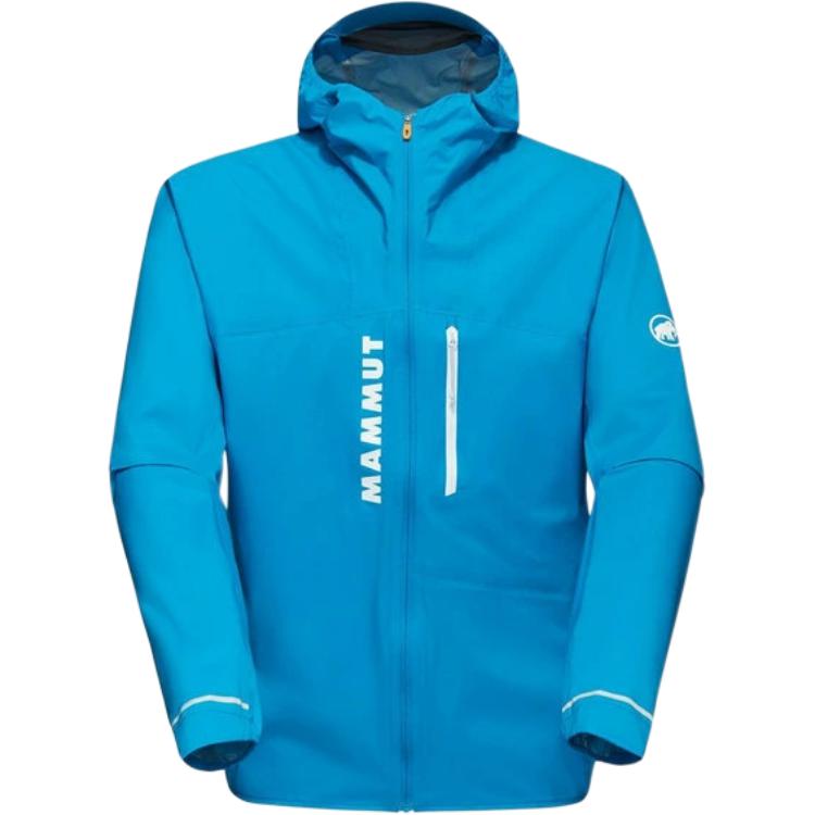 

MAMMUT Мужская ветровка для походов на природе, Glacier Blue
