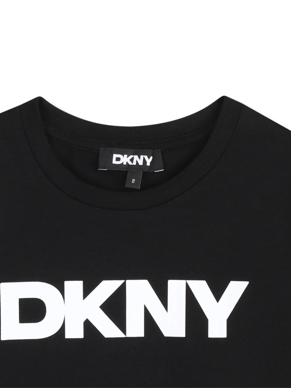 Футболка с логотипом Dkny Kids, черный — фото 3