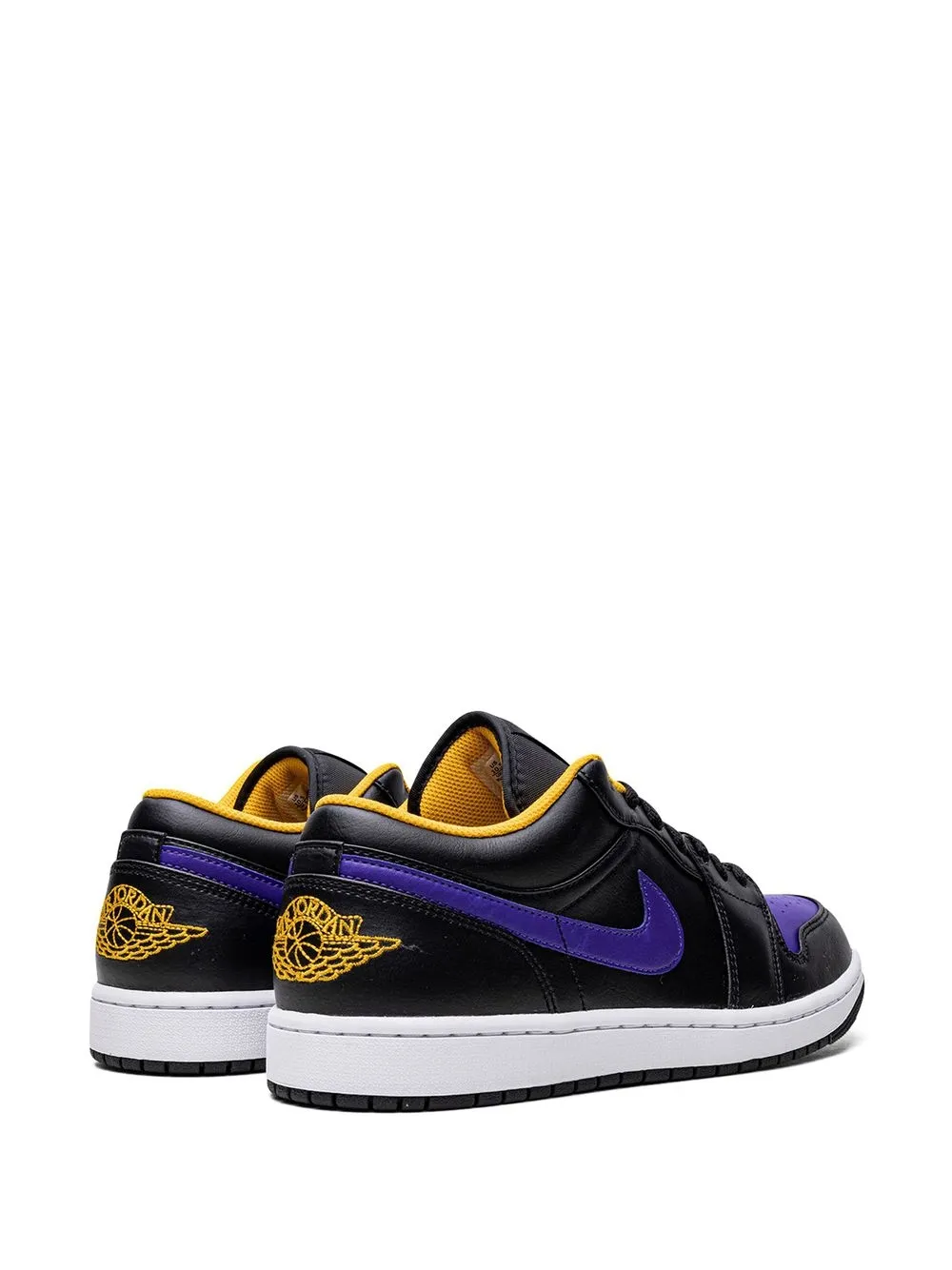 Кроссовки Air  1 Low Dark Concord Jordan, черный — фото 3