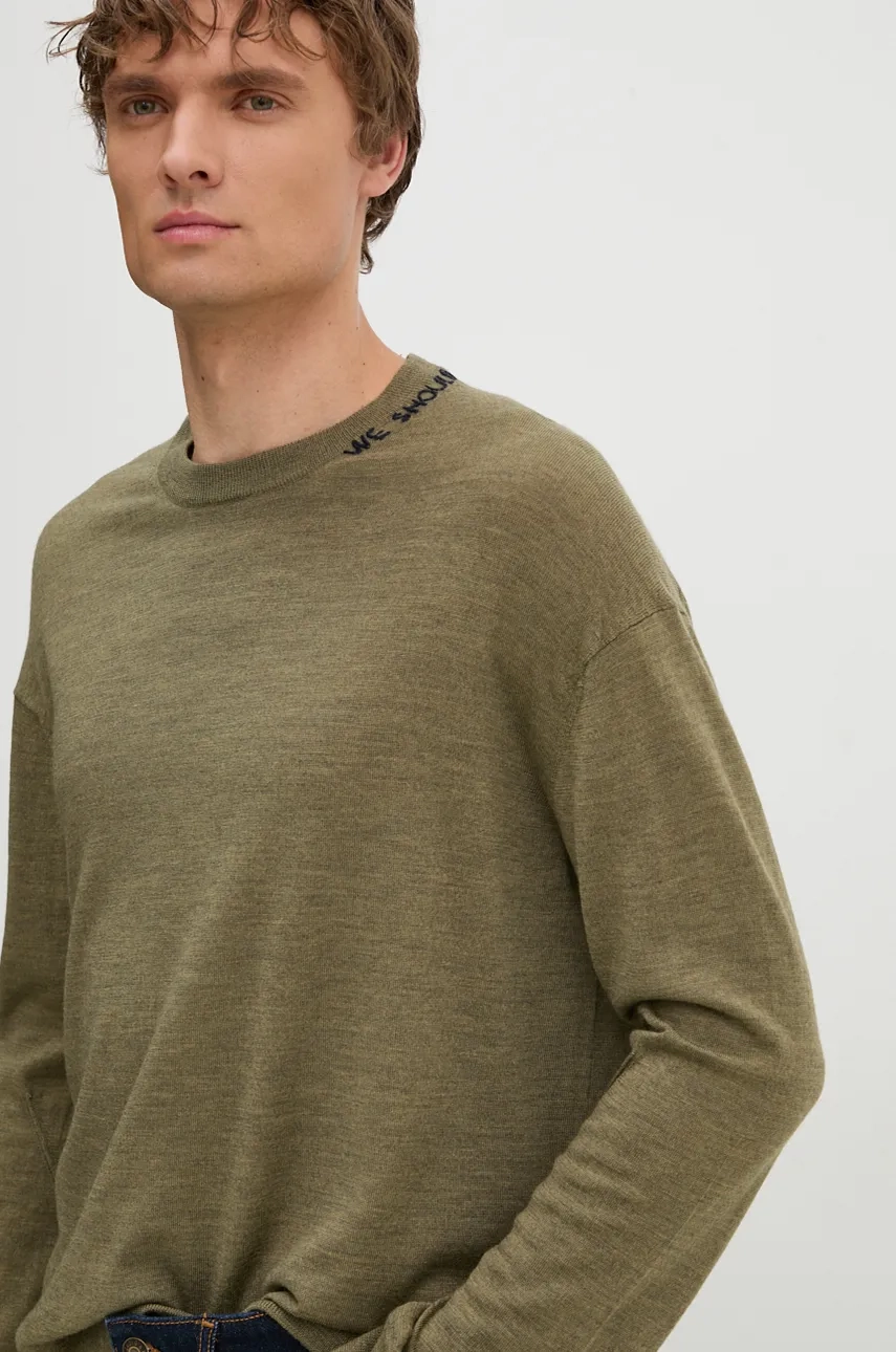 

ZADIG&VOLTAIRE шерстяной свитер, зеленый