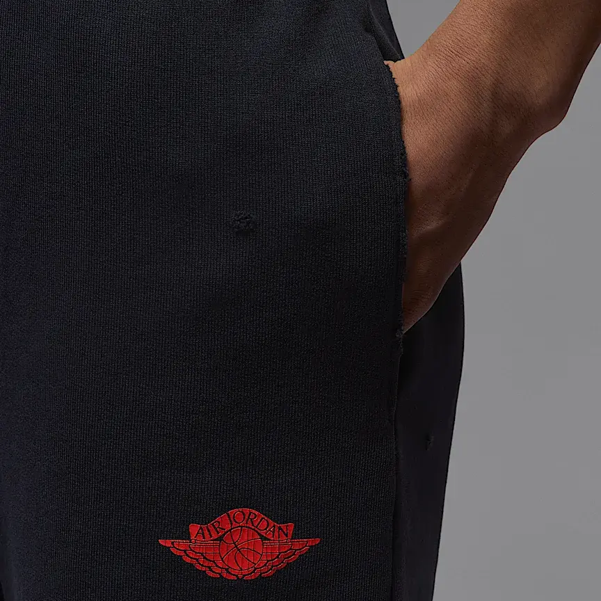 Nike Повседневные шорты Air Casual Shorts Men's Black/Pepper Red — фото 4