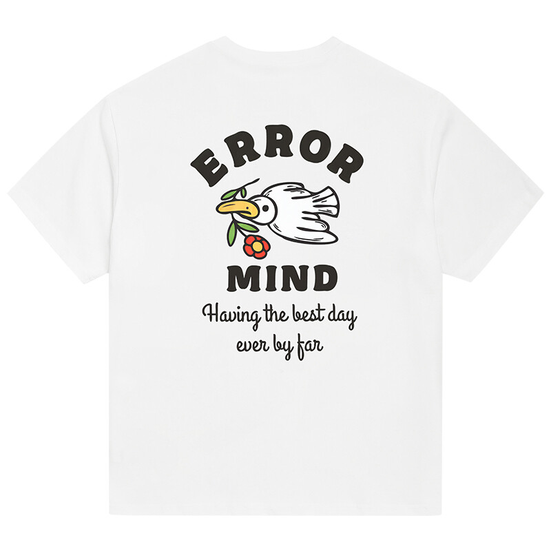 

Футболка унисекс Mind Error, белый