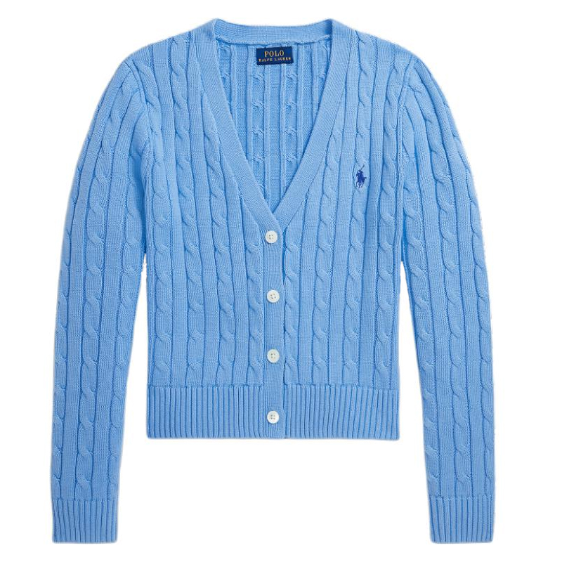 Polo Ralph Lauren SS24 Вязаный свитер Women's Cerulean — фото 3
