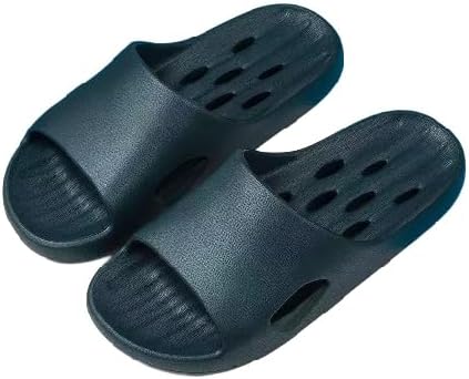 

Тапочки BYDZKJ для женщин и мужчин, шлепанцы для душа с дренажными отверстиями, быстросохнущие тапочки для ванной, спортивные тапочки, мягкая подошва, открытый носок, домашние тапочки, темно-зеленый