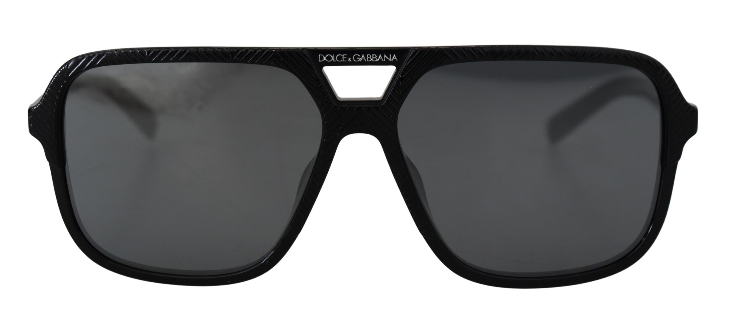 

Элегантные солнцезащитные очки унисекс из ацетата Dolce & Gabbana, черный