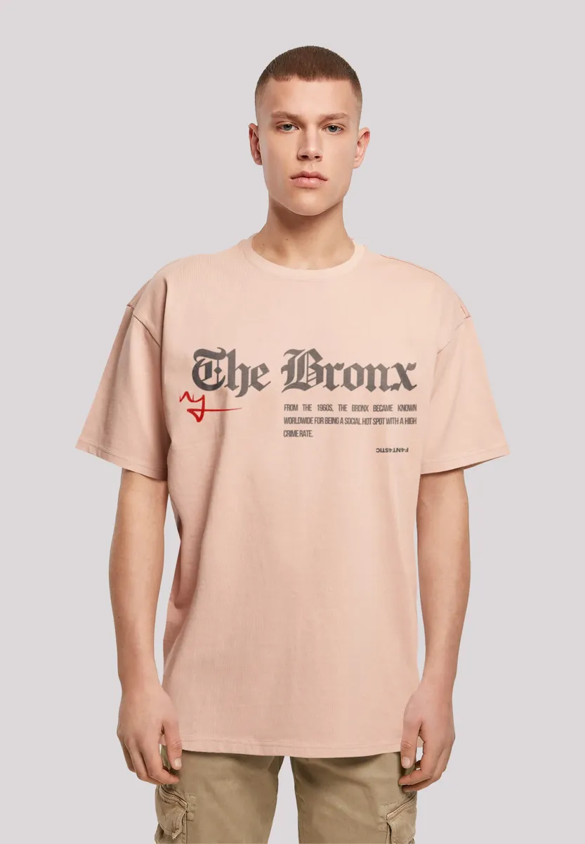 

F4NT4STIC Футболка "The Bronx OVERSIZE TEE", принт, цвет Amber