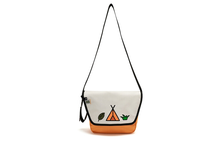 

Сумка через плечо унисекс New Balance, White/Orange