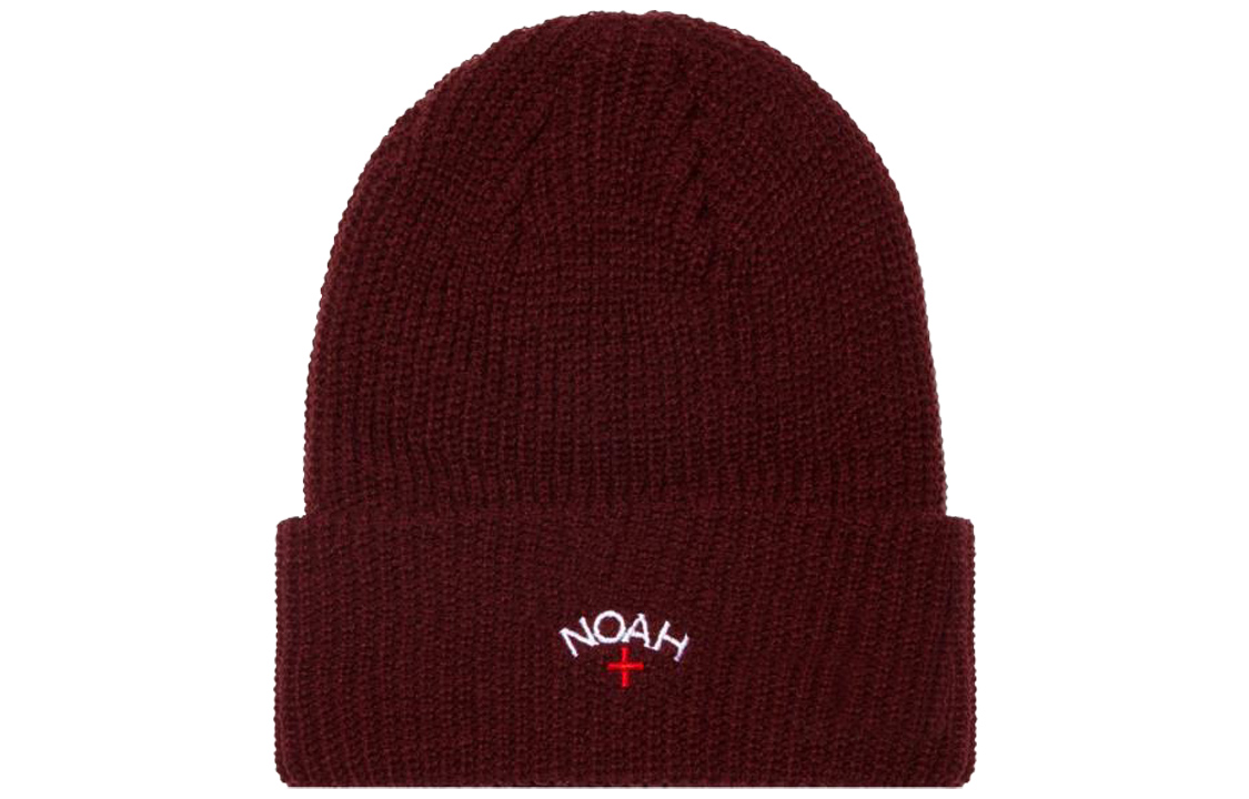 

NOAH Унисекс шапка-бини коричневая красная, Brown Red