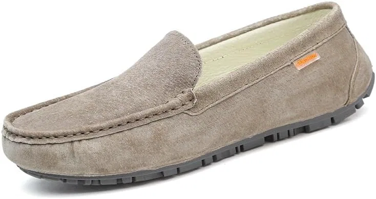 Лоферы мужские, замшевые, Khaki PUGHGAETZF