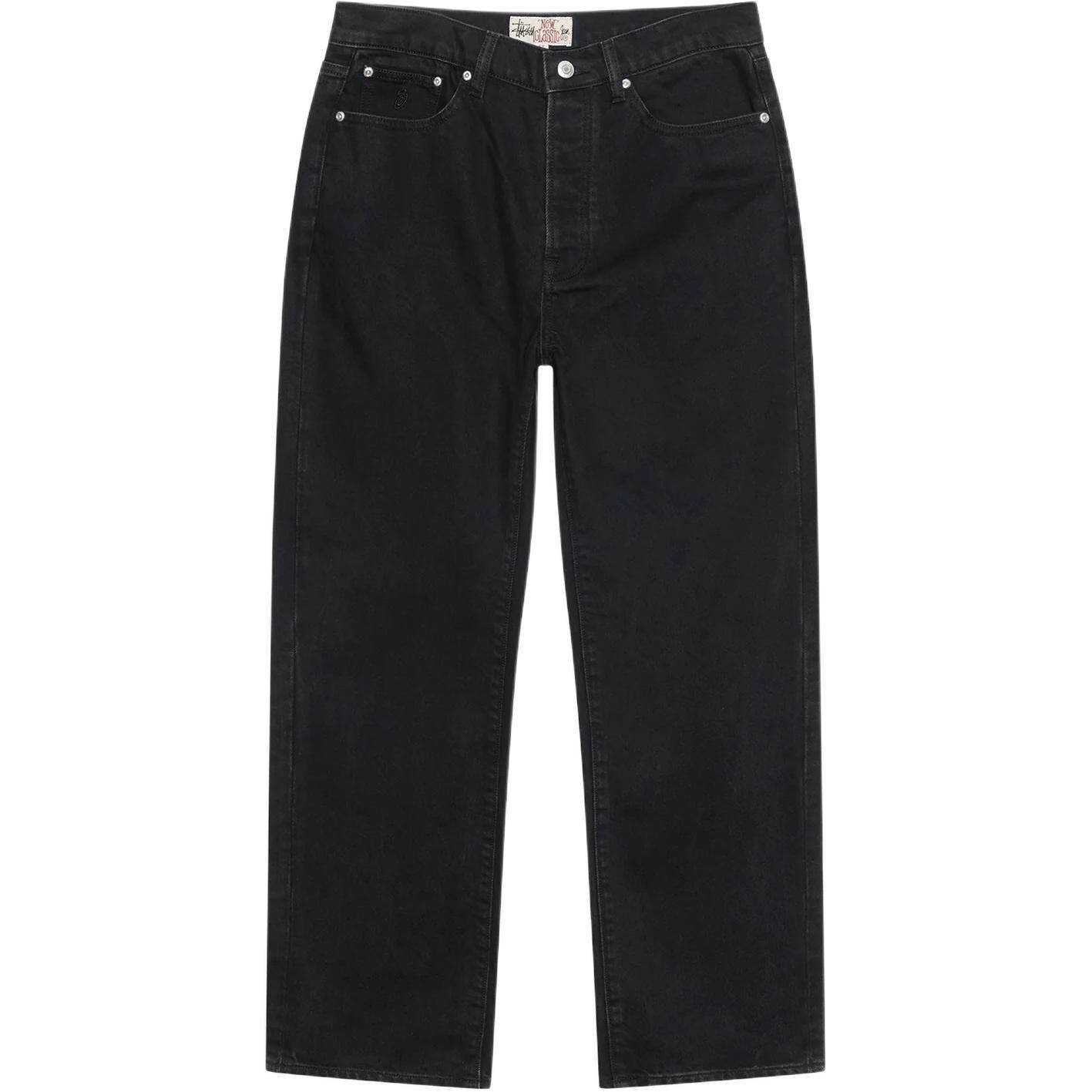 

Новые классические джинсы из денима Stussy, синий