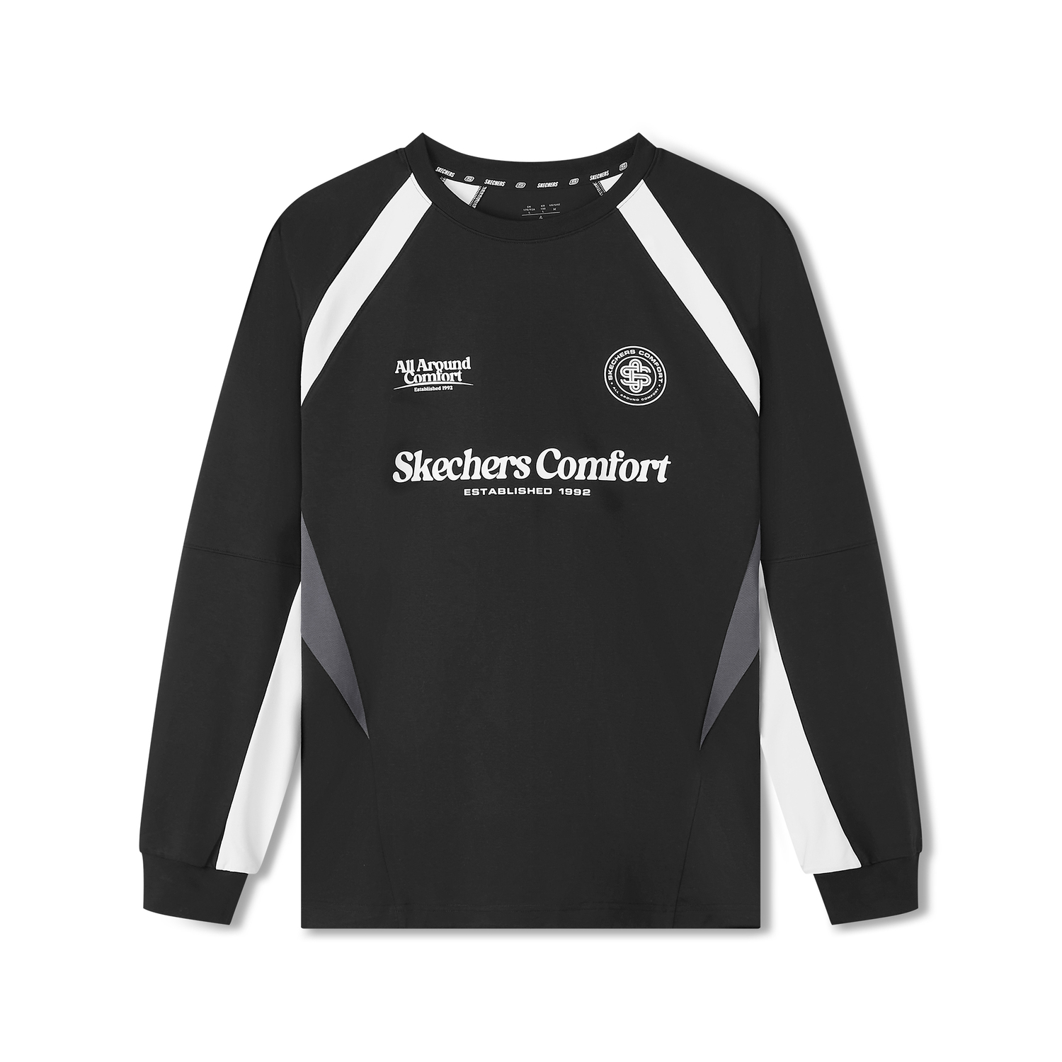 

Skechers Футболка унисекс угольно-черная Carbon Black, Черный, Skechers Футболка унисекс угольно-черная Carbon Black