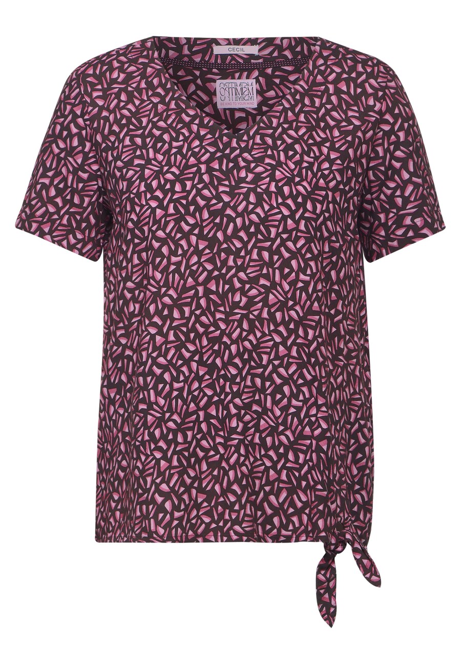 

Блузка с коротким рукавом CECIL Blouse, розовый