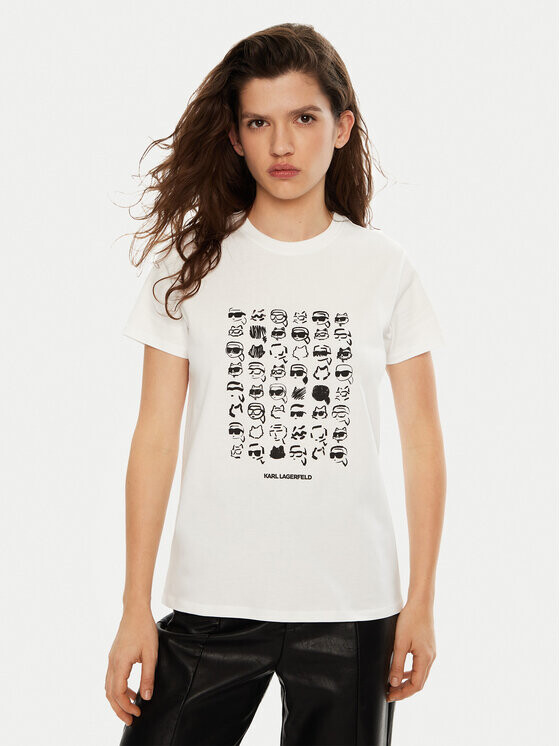 

Футболка стандартного кроя Karl Lagerfeld, белый