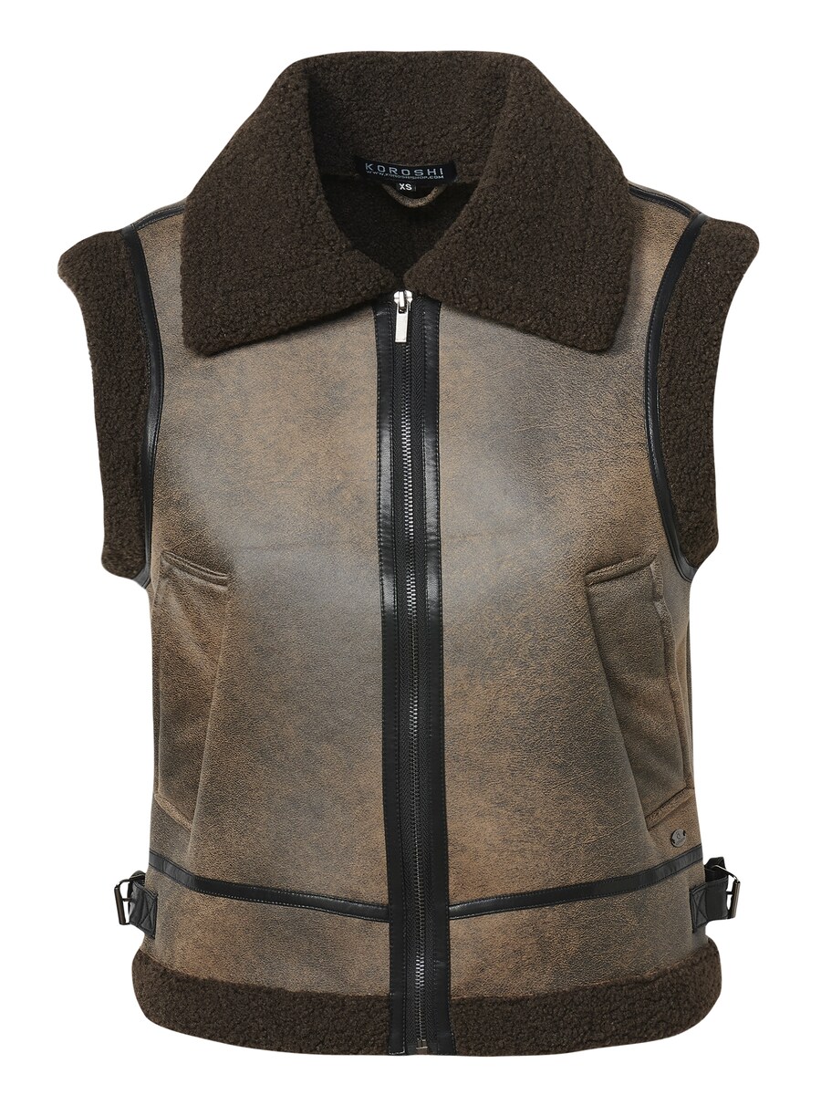 

Жилет KOROSHI, Brown/Dark brown