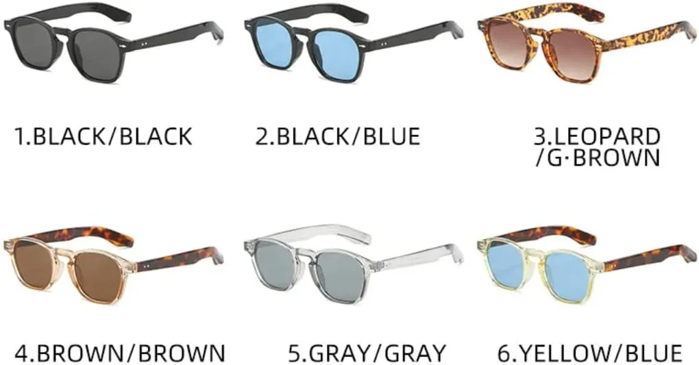 

Солнцезащитные очки для мужчин и женщин - защита UV400 - прозрачные линзы Rivets Clear Ocean для занятий спортом на открытом воздухе и вождения DSVIGF, Tyj71-1