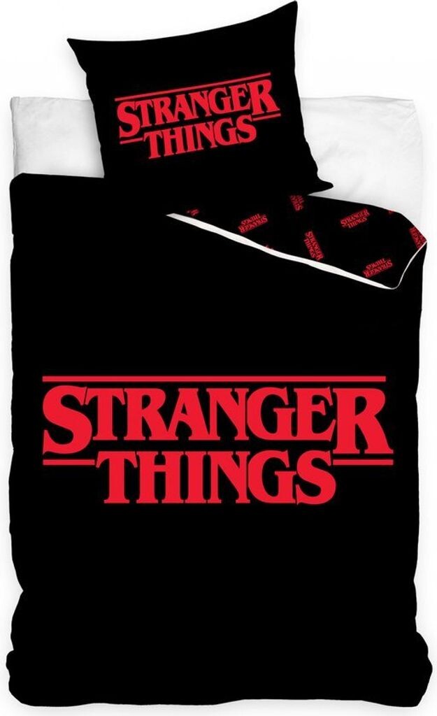 

Пододеяльник Stranger Things черный 140 x 200 см PHU CARBOTEX