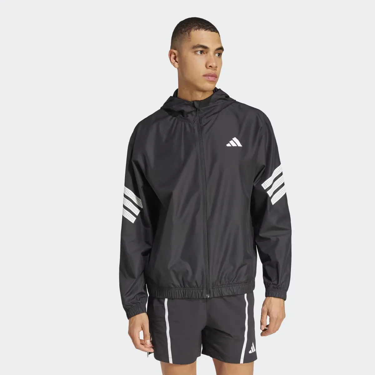 

Мужская ветровка Adidas Icon 3-Stripes, черный
