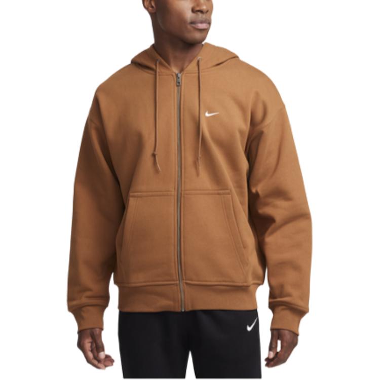 Nike Курка Solo Swoosh мужская светло-британская умбра, Light British Umber — фото 3