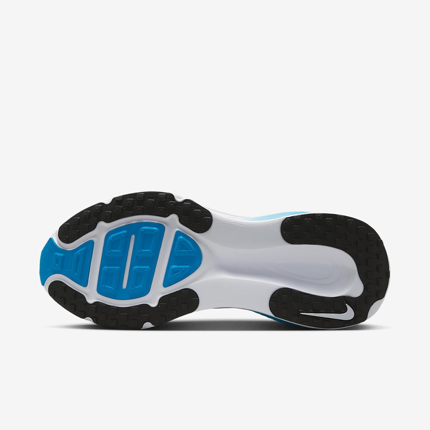Мужские кроссовки Nike Vomero 18, белый/черный/синий — фото 2
