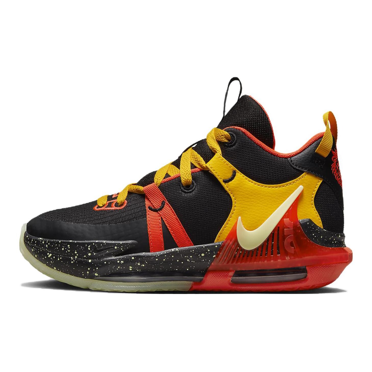 

Баскетбольные кроссовки Witness 7 Kids GS Nike, черный/желтый