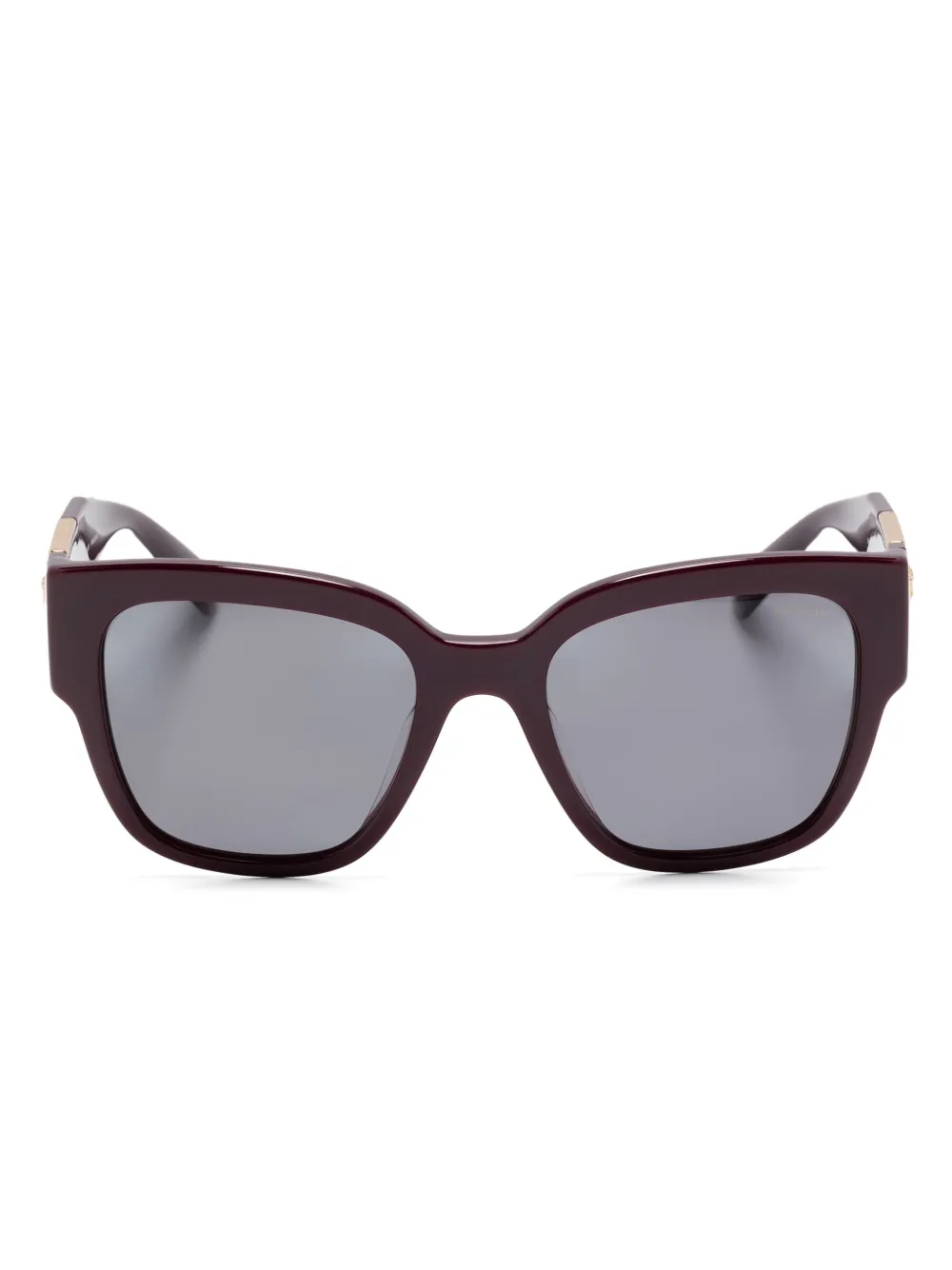 

Солнцезащитные очки в квадратной оправе Versace Eyewear, красный