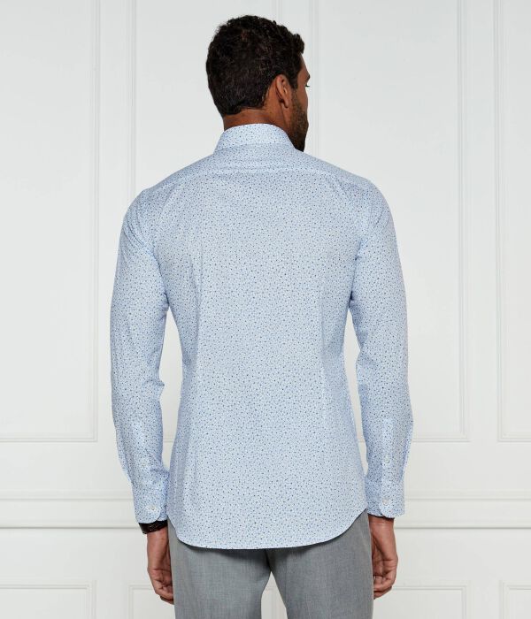 Рубашка Boss Slim Fit, синий — фото 3