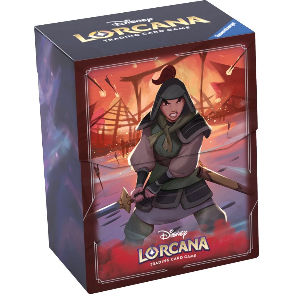 

Карточная игра Ravensburger Lorcana Deck Box: Rise of the Floodborn - Mulan