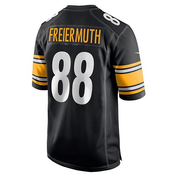Футболка Pittsburgh Steelers Pat Freiermuth черная Nike — фото 4