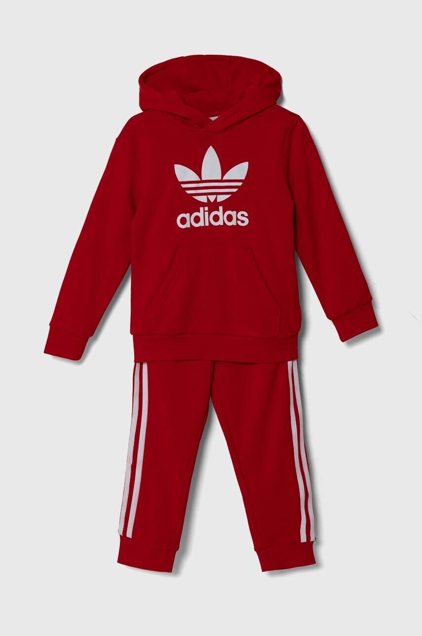 

Детский спортивный костюм adidas Originals HOODIE SET, красный