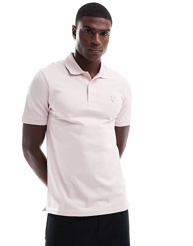 

Рубашка поло Tonal Eagle розового цвета Lyle & Scott