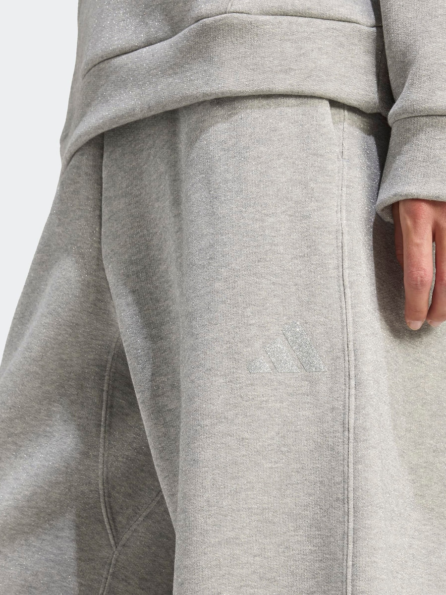 Широкие спортивные брюки ADIDAS SPORTSWEAR ALL SZN, серый — фото 4