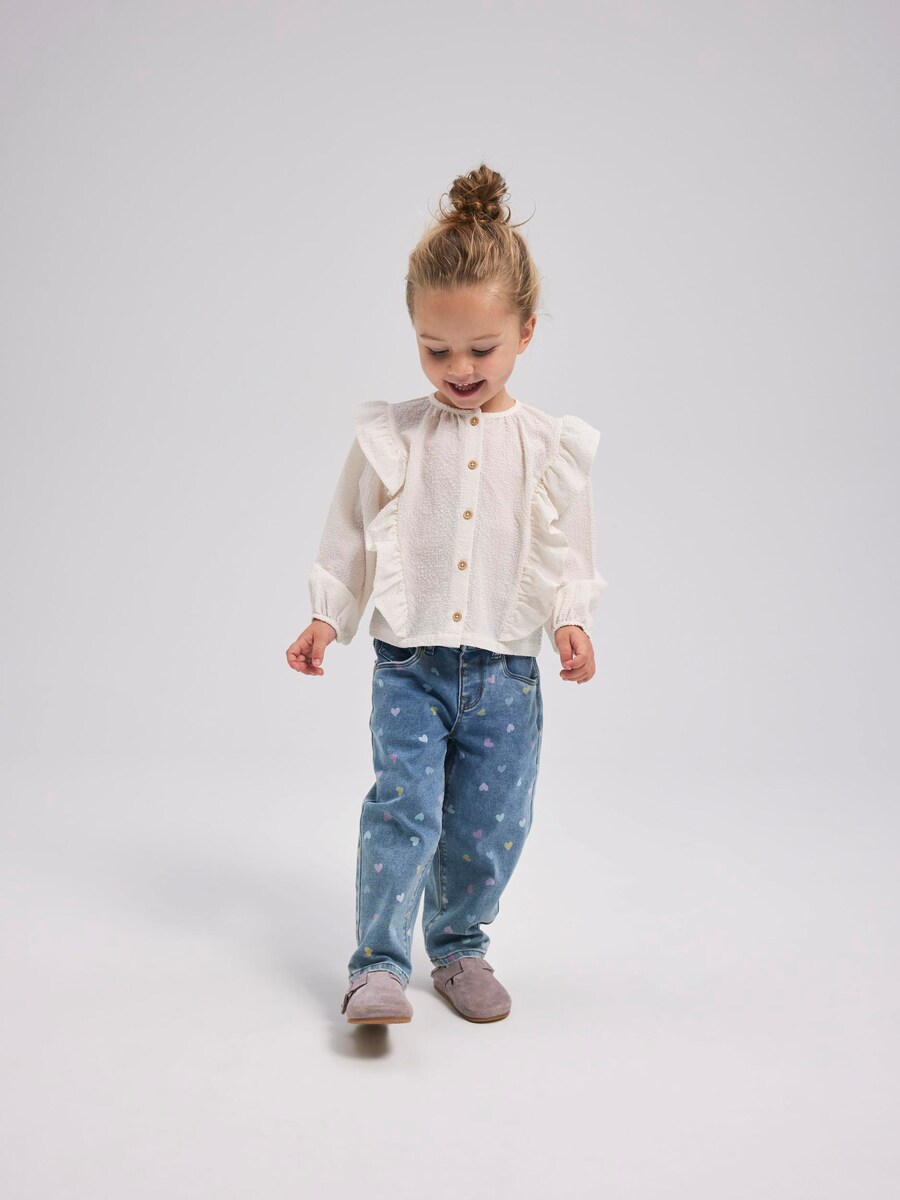 Обычные джинсы NAME IT NMFBella, цвет Blue denim/Light blue — фото 2