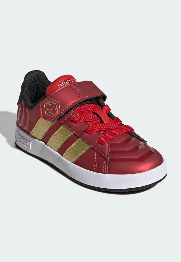 Кроссовки marvel avengers grand court Adidas Sportswear, Better Scarlet Matte Gold Core Black — фото 2