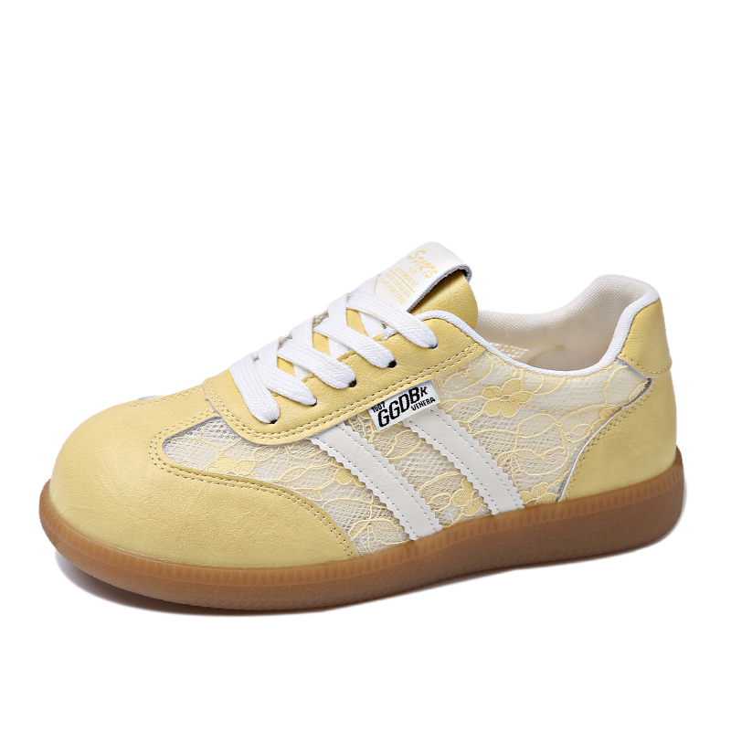 

Дышащие повседневные детские кроссовки для подростков Wooden Rabbit, желтый