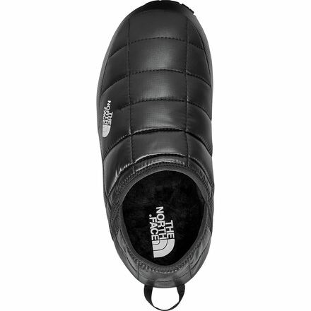 Женские ботинки The North Face Thermoball Traction Mule V стеганые из рипстопа, черный — фото 2