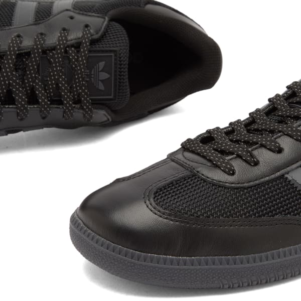 Самба ог кроссовки Adidas, core черный & carbon — фото 3