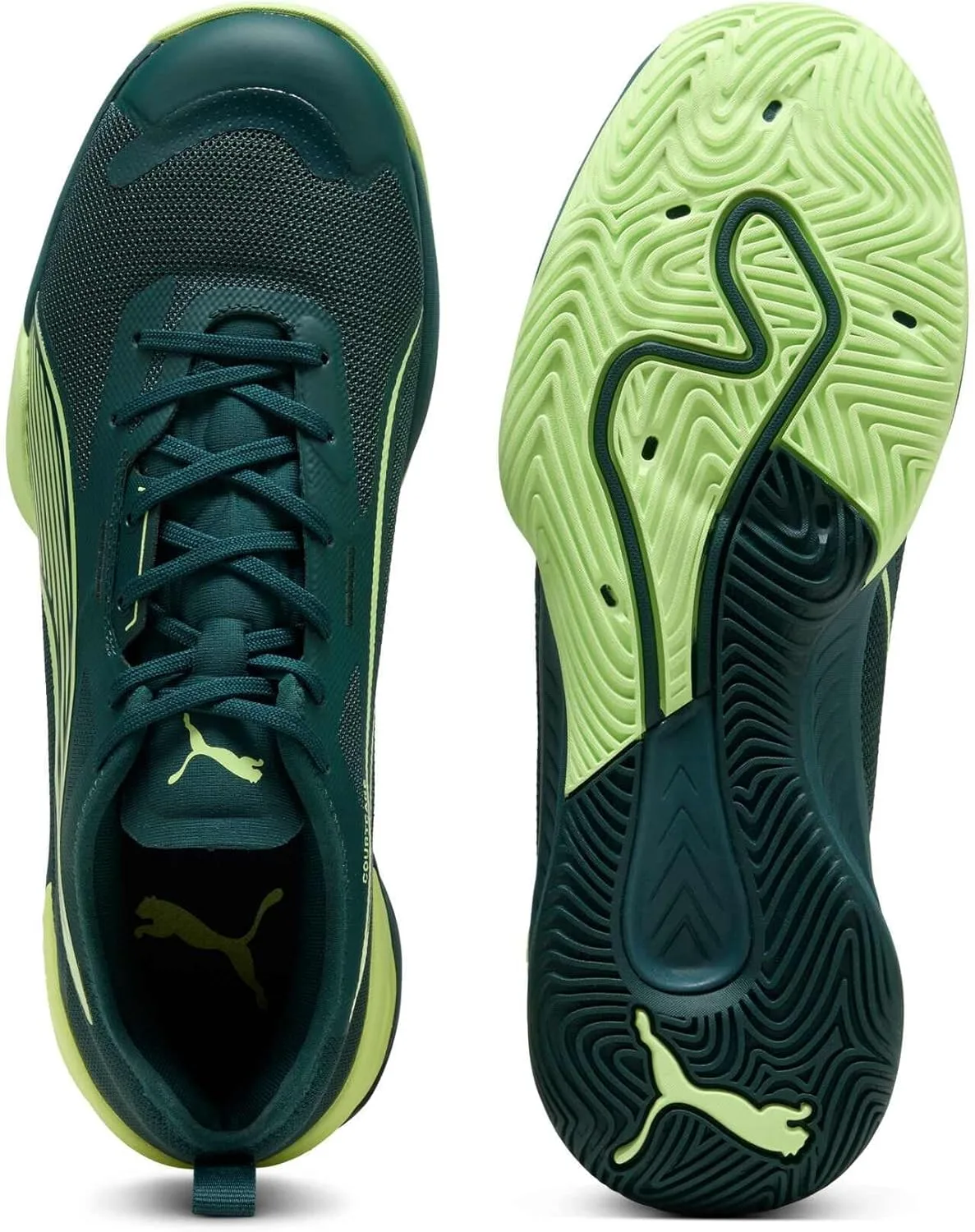 Кроссовки Puma Unix Eliminate Nitro 4 для дома, зеленый — фото 4