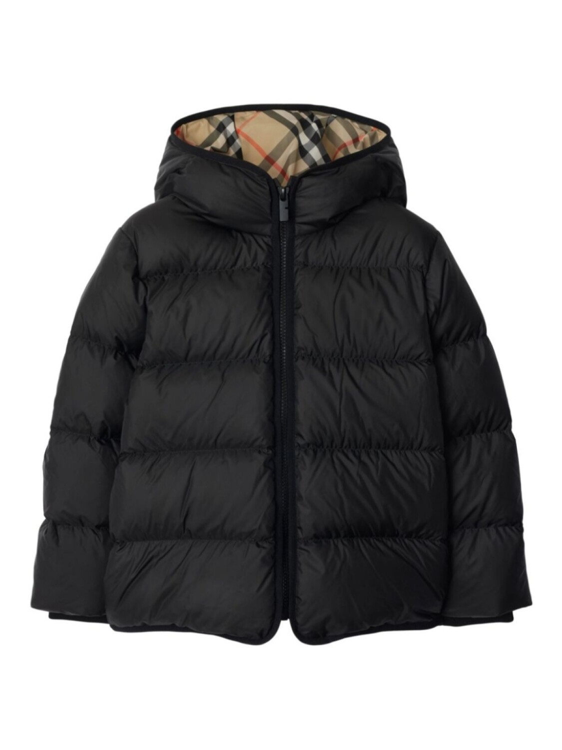 

Куртка с подкладкой Burberry Kids, черный