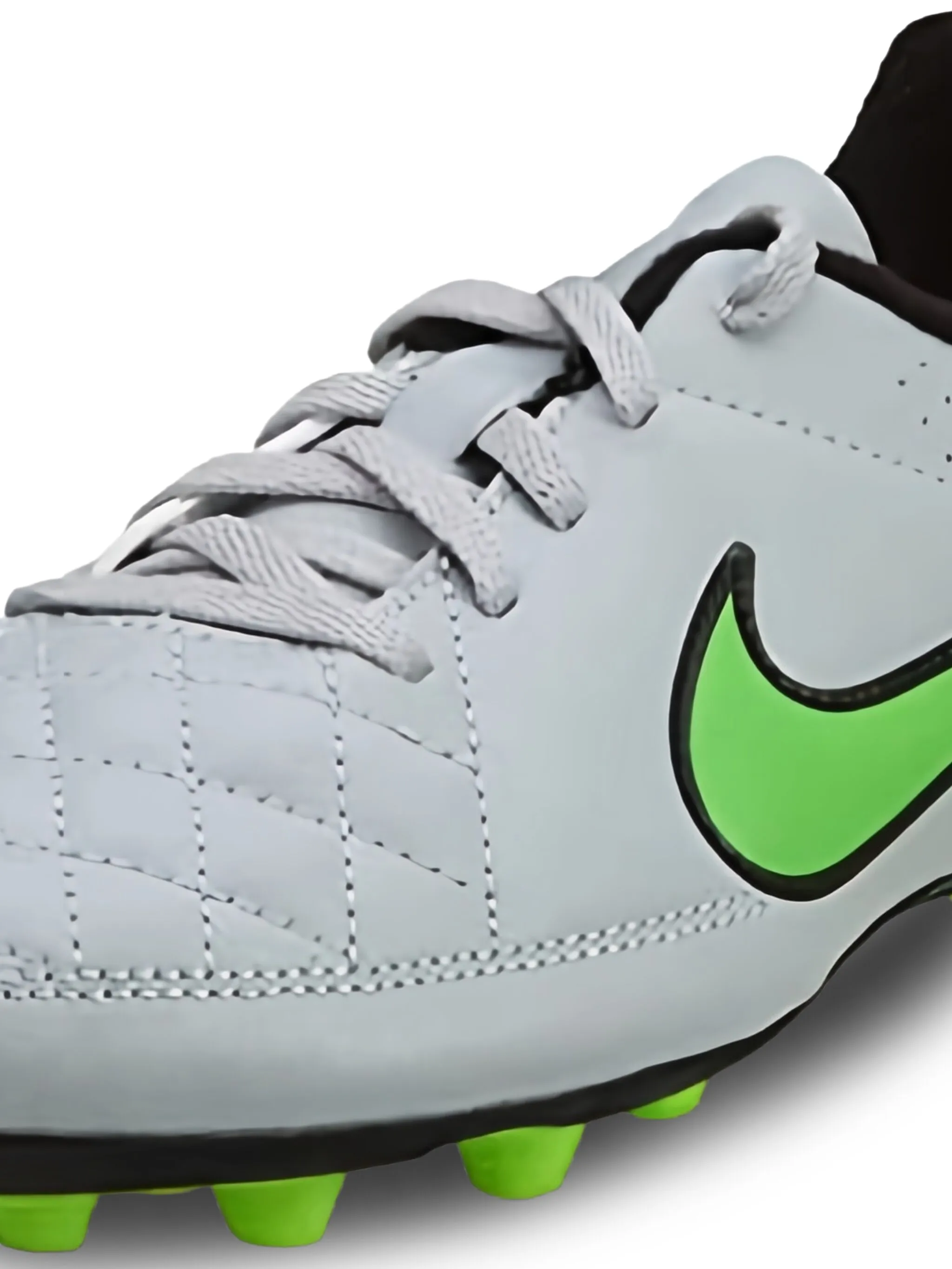 Кроссовки Tiempo Rio II FG R Nike Kids, серый — фото 2