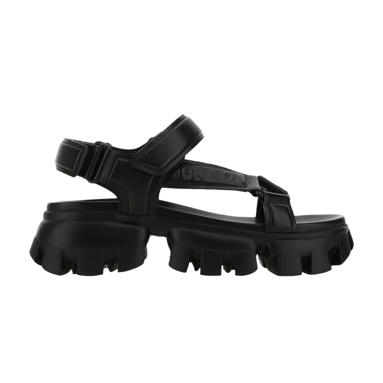 Сандалии Prada Wmns Nastro Sandal Black, черный