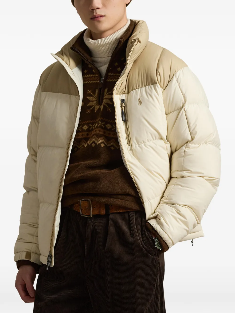 Утепленная куртка Polo Ralph Lauren, нейтральный — фото 3
