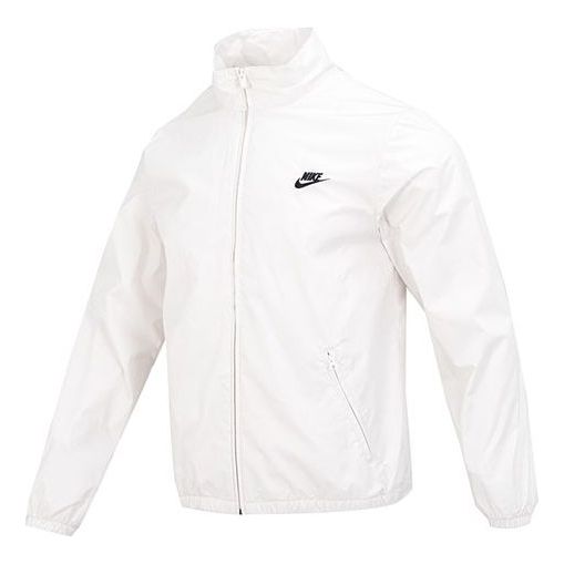 

Куртка Nike Club+ Full-Zip Woven Jacket, белый
