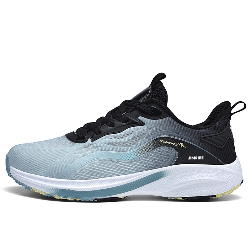 

Низкие повседневные туфли для мужчин King Jinmai, Black Cyan Gray