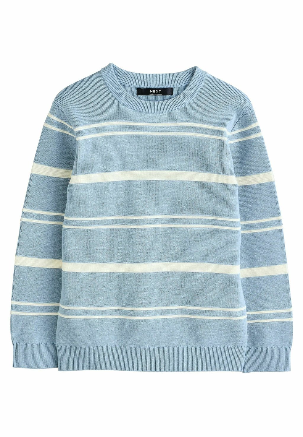 

Свитер REGULAR FIT STRIPE CREW NECK Next, синий