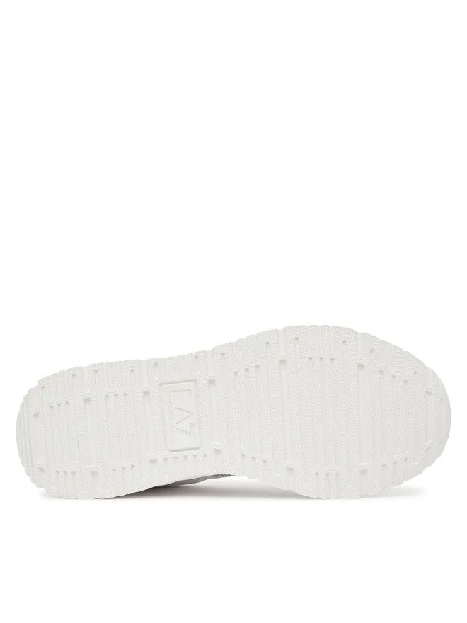 EA7 Emporio Armani Кроссовки 7X000656 AF13550 MZ024 белые — фото 4