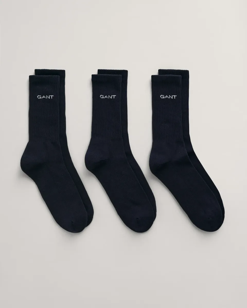 

Спортивные носки Gant "SPORT SOCKS 3-PACK" (упаковка, 3 пары, 3 шт.), цвет морской волны