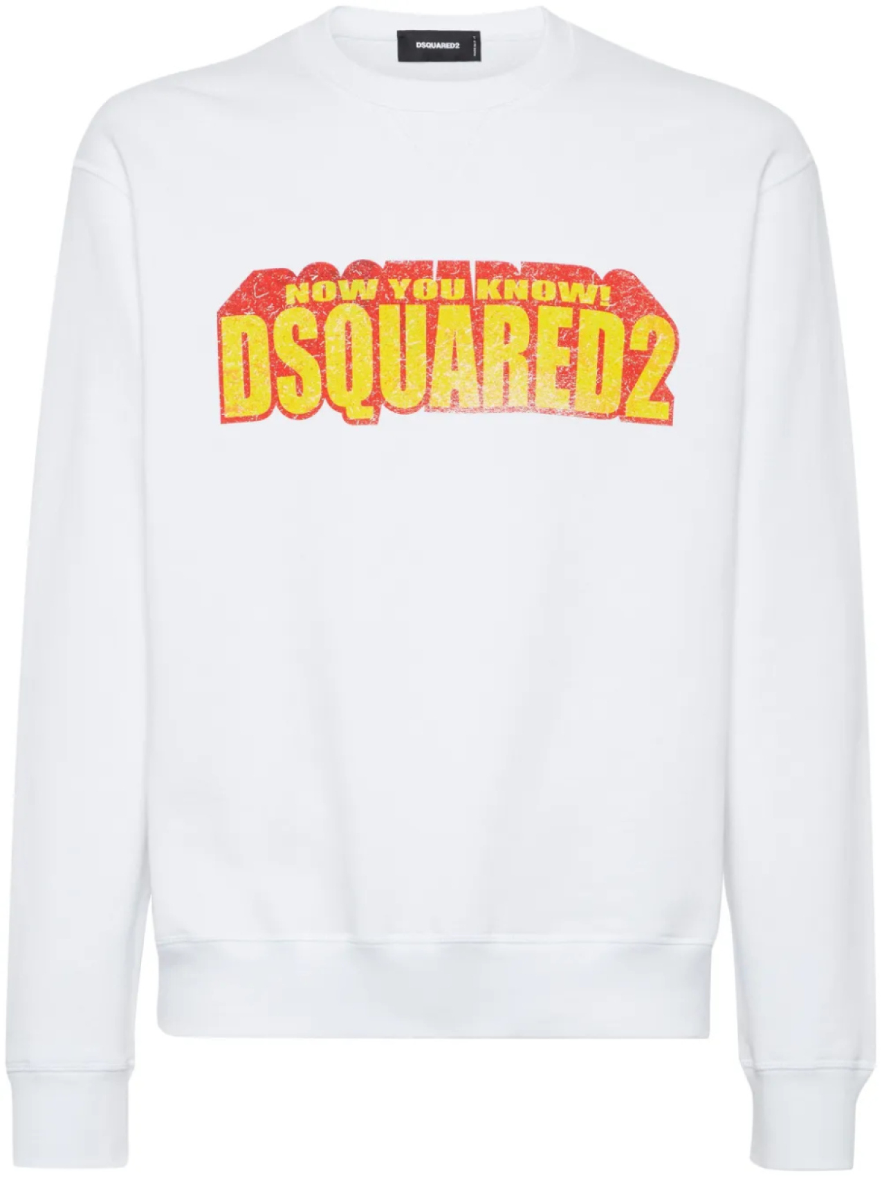 

DSQUARED2 толстовка с логотипом, белый
