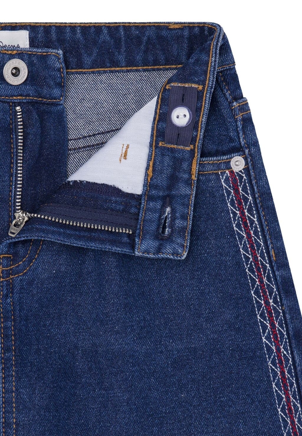 

Юбка А-силуэта Pepe Jeans, синий деним